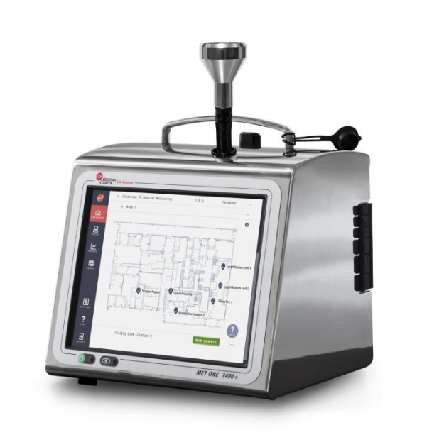 MET ONE 3400+ Portable Particle Counter MET ONE 3400+ portable cleanroom particle counter